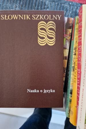 SŁOWNIK SZKOLNY Nauka o języku